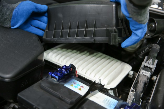 changing air filter