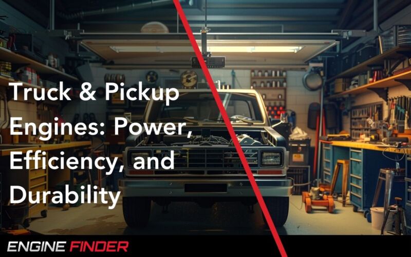 Truck & Pickup Engines Power, Efficiency, and Durability